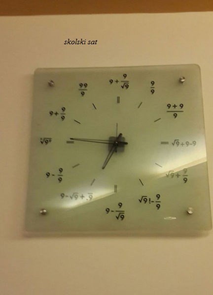 školski sat..