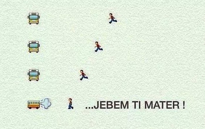 znam kako mu je..