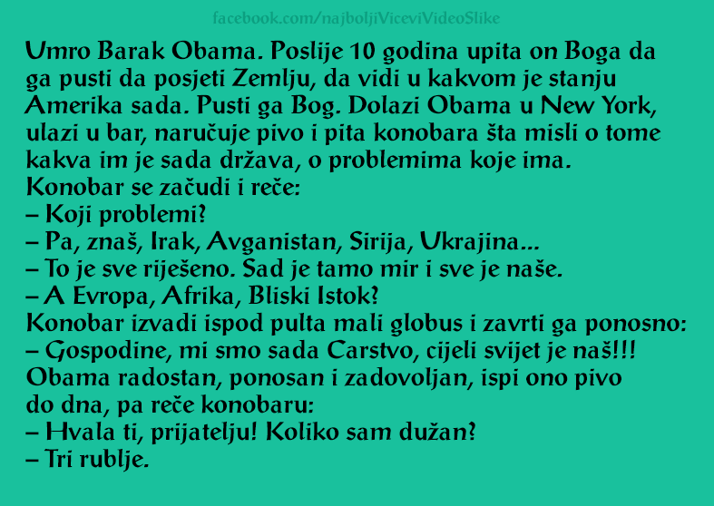 hehe, evo jedan prigodan :)))