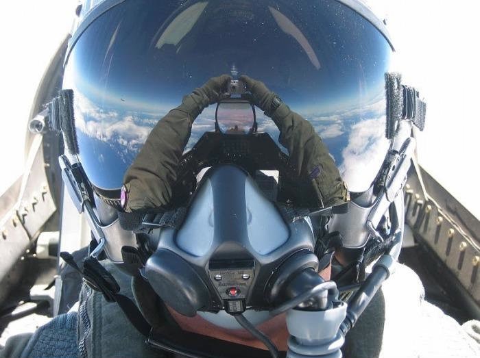 selfie na nekoliko tisuća metara od zemlje..