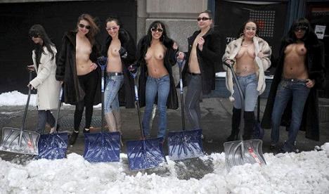 cure otvorile tvrtku za čišćenje snijega..