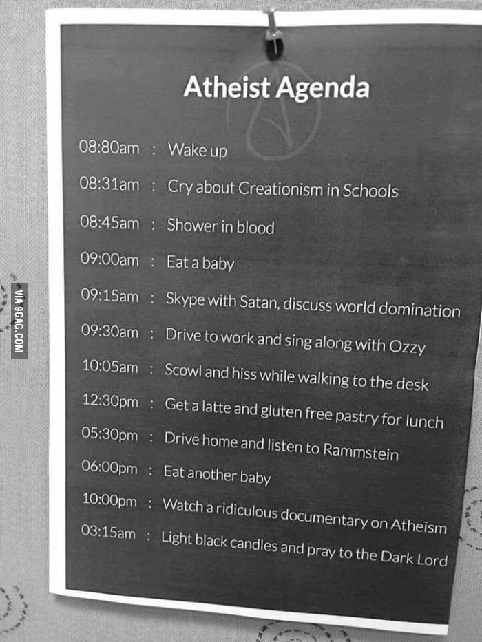 ateisti po crkvenom viđenju..:))