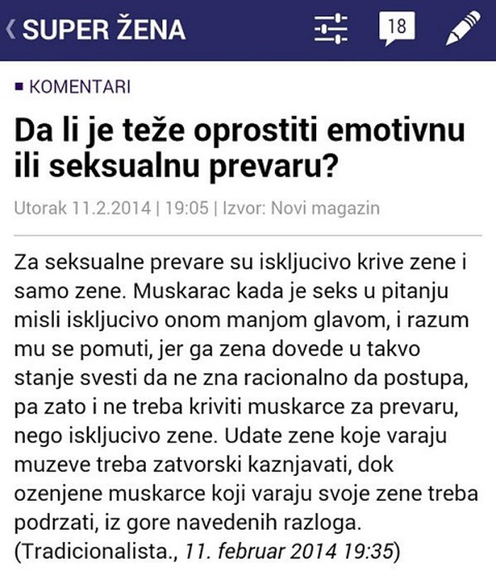objektivno..