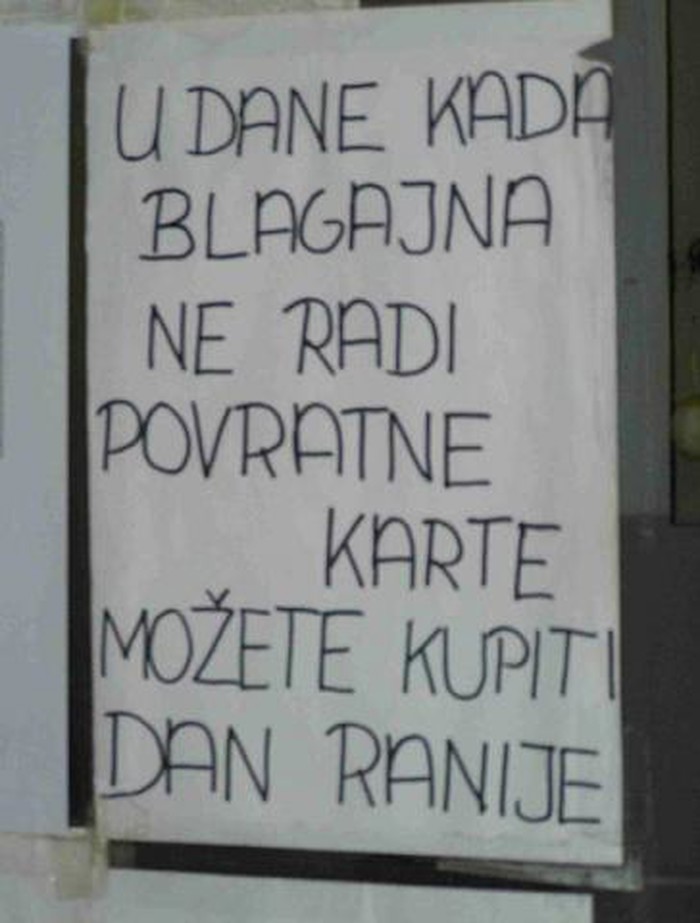 obavijest..