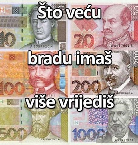 znači: puštajte bradu.. 