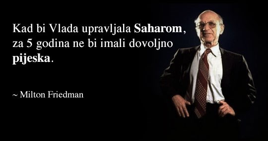 a naša bi uvozila pijesak nakon prve godine..