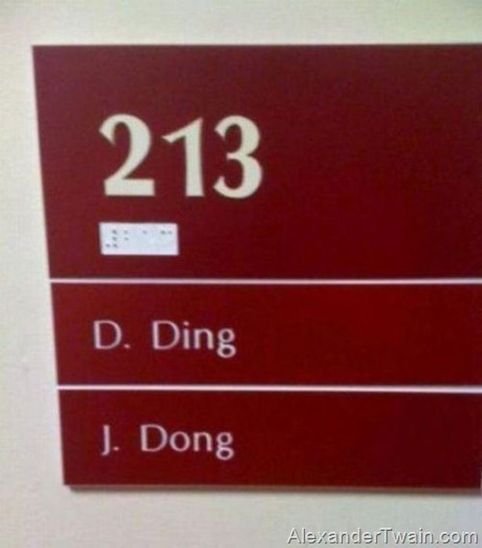 ding dong..
