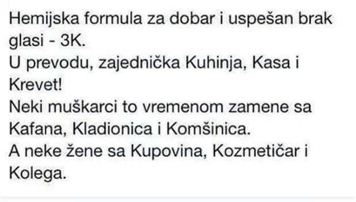 K kao...kompromis..:))