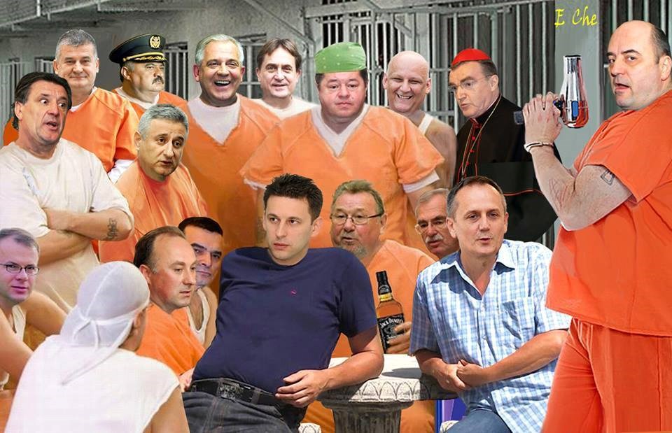 puknuta ekipa, svud oko mene...