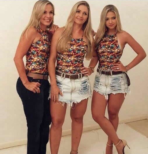 baka, mama i kći..eto što su ti geni..:)))