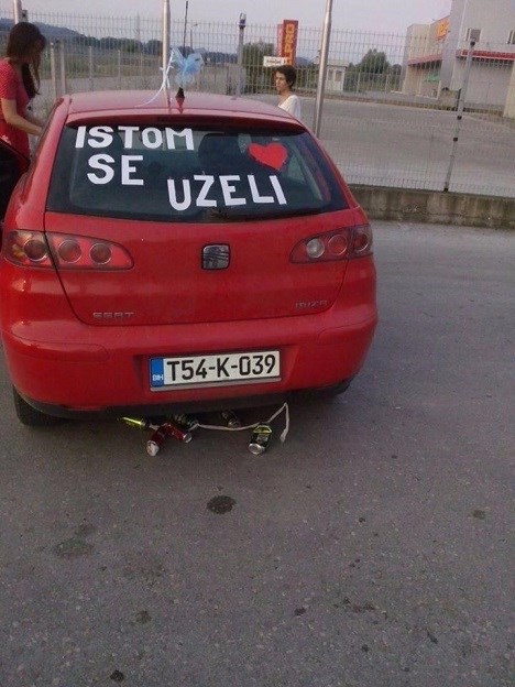 upravo vjenčani..:))