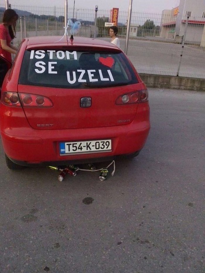 upravo vjenčani..:))