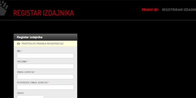 evo nekih od ogromne količine maštovitih razloga koje su naši sugrađani navodili prilikom svog upisa u registar izdajnika..:)))