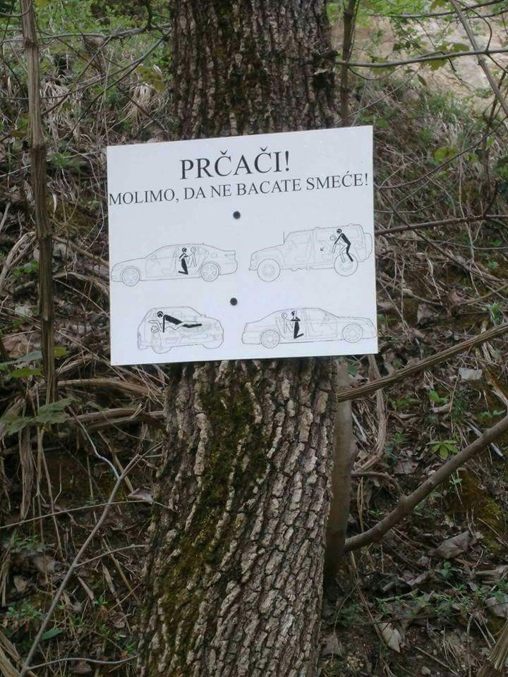 prčite, ali ne zagađujte..