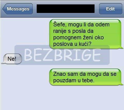 šef od povjerenja..