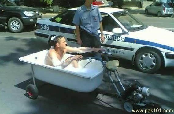 ni pandur ne zna za što da ga kažnjava..