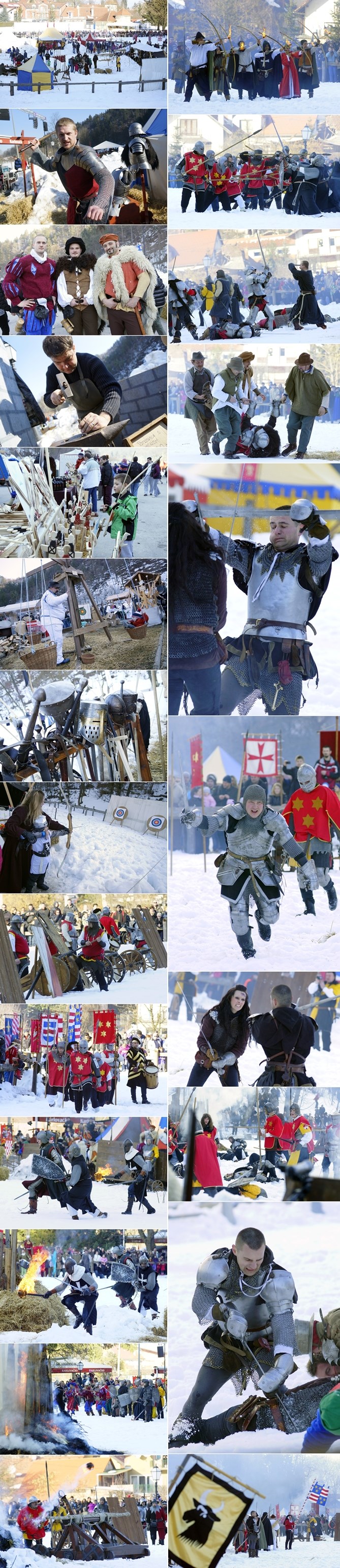 Srednjovjekovna bitka u Samoboru..koja bi posramila i "Igre prijestolja"..