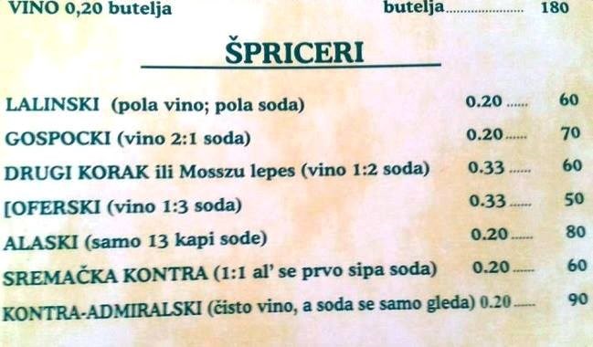 špriceri na 1001 način..