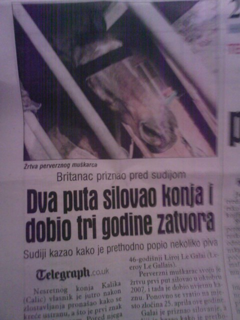 pored ovakvih manijaka više nitko nije siguran..