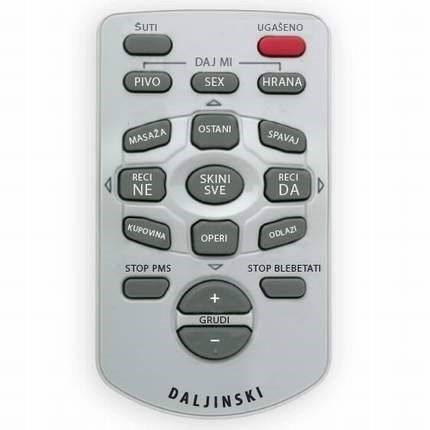 daljinski po mjeri muškarca..