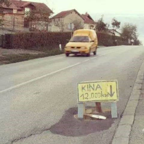 prečica za Kinu..