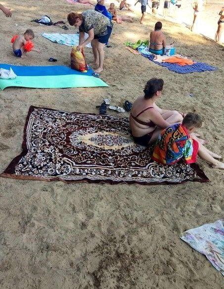 tepih za plažu..:))