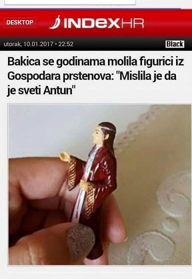 sveti Legolas..ili Elrond..