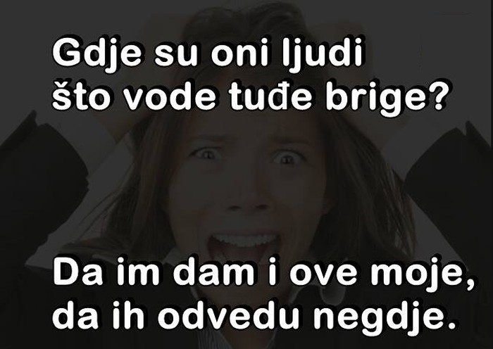 nosite sve..