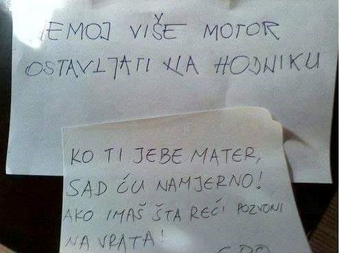 samo razumijevanje i poštovanje..