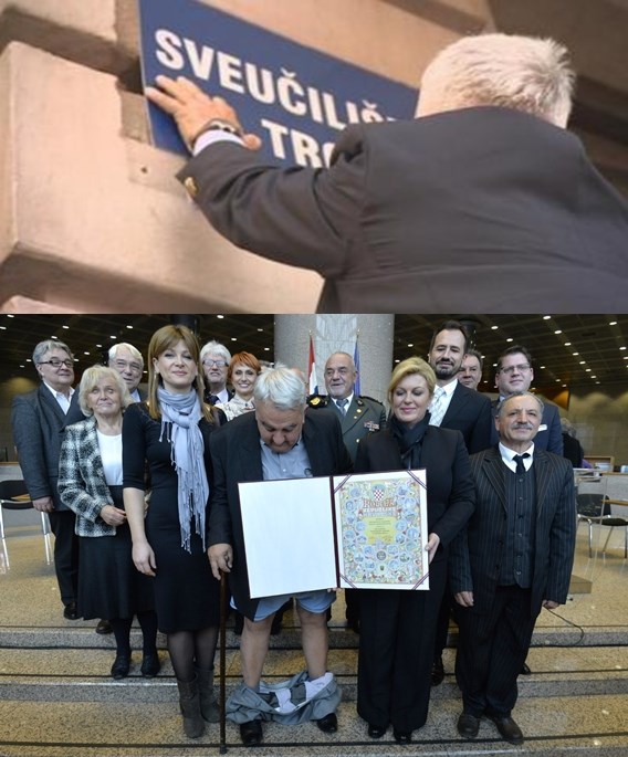 skidanje ploče sa Titovog trga može izazvati neugodnosti..