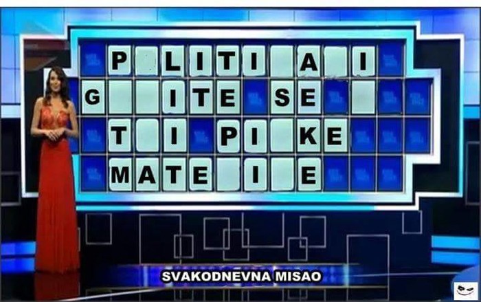 samo misao..