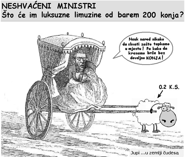 Što je ministar bez limuzine?