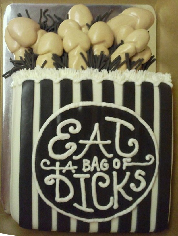 Penis-torta diže potenciju - najslađa uvreda