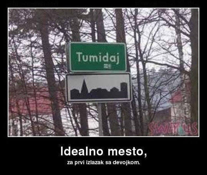 Tumidaj, grad-fukodrom