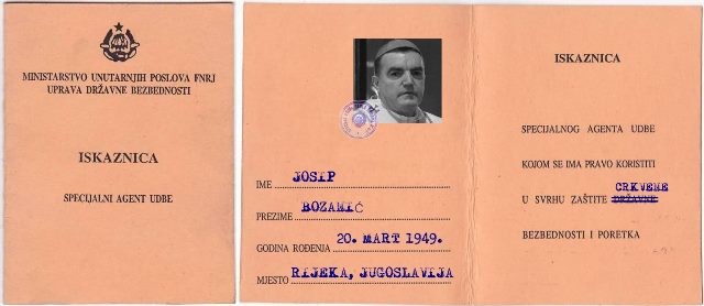 Agent Bozanić 007 - specijalni agent crkvene UDBE