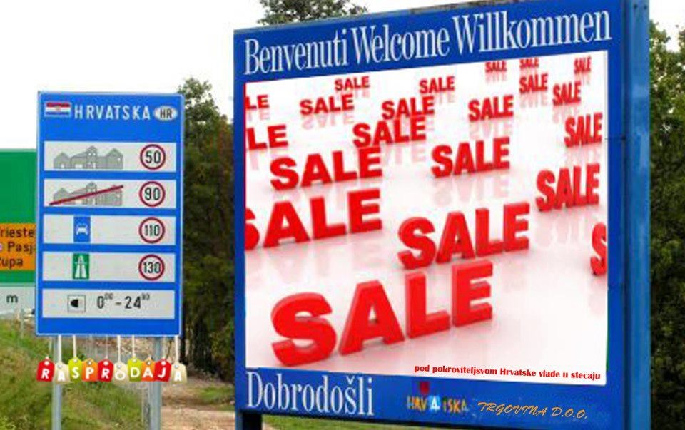 Hrvatska na rasprodaji - još malo pa nestalo