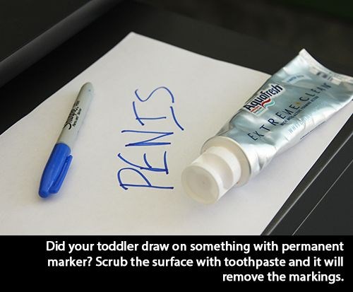 Kad ti klinci zašaraju kuću markerom - vadi kaladont