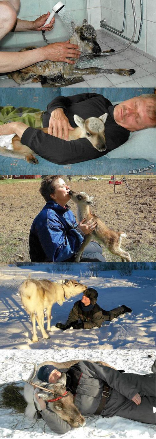 Muškarac odgojio frenda soba