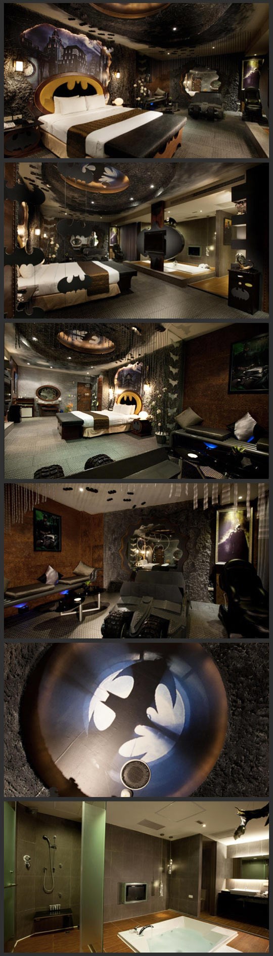 Na Tajvanu otvorili Batman hotel