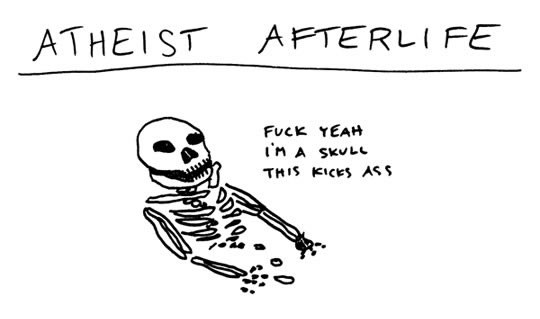 zagrobni život za ateiste