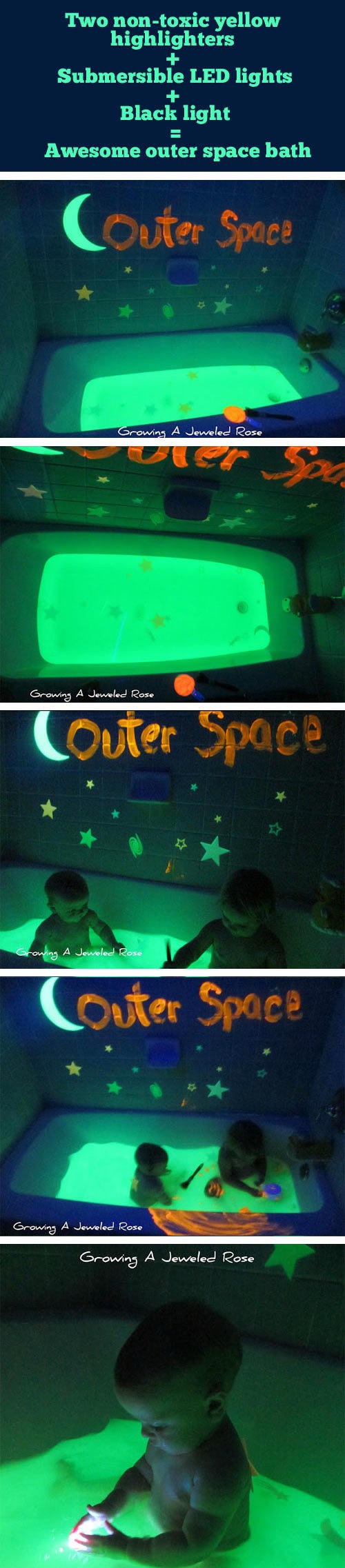 Kreativna mama složila "svemirsku" kupku