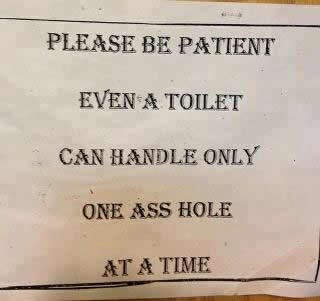 Natpis za čekanje u redu