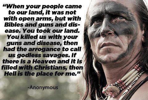 Nepoznati Indijanac: Pakao je mjesto za mene