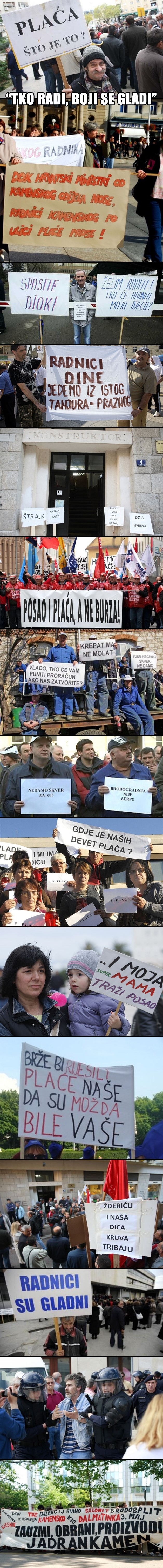 Ovo je Hrvatska - "Tko radi, boji se gladi"