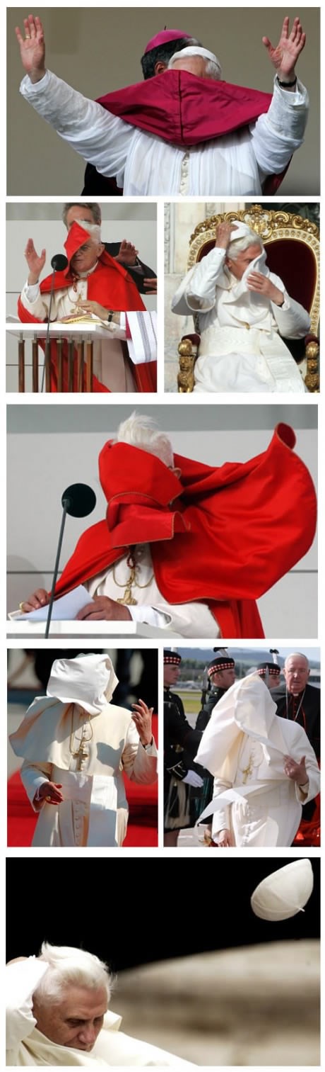 Nevidljiva sila ušutkava Papu, hmmm