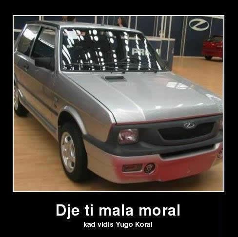 Grijehu se odaj, muškarcu s Yugom se podaj