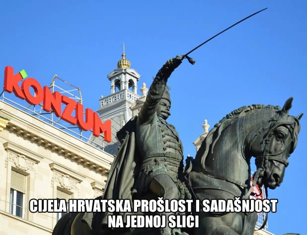 Propast Hrvatske u jednoj slici