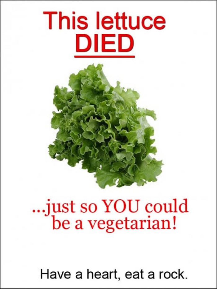 Ne dajte vegetarijancima da ubijaju biljke!