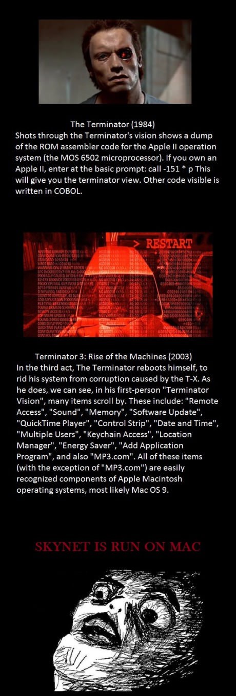 Terminatori idu na Appleov OS?