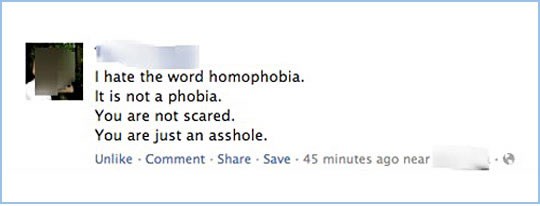 Najtočnija definicija homofobije